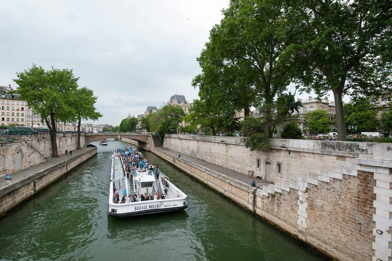 Paris 5E Entre Notre Dame & Pantheon Apartment Luaran gambar